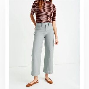 MADEWELL Emmett Wide Leg Crop